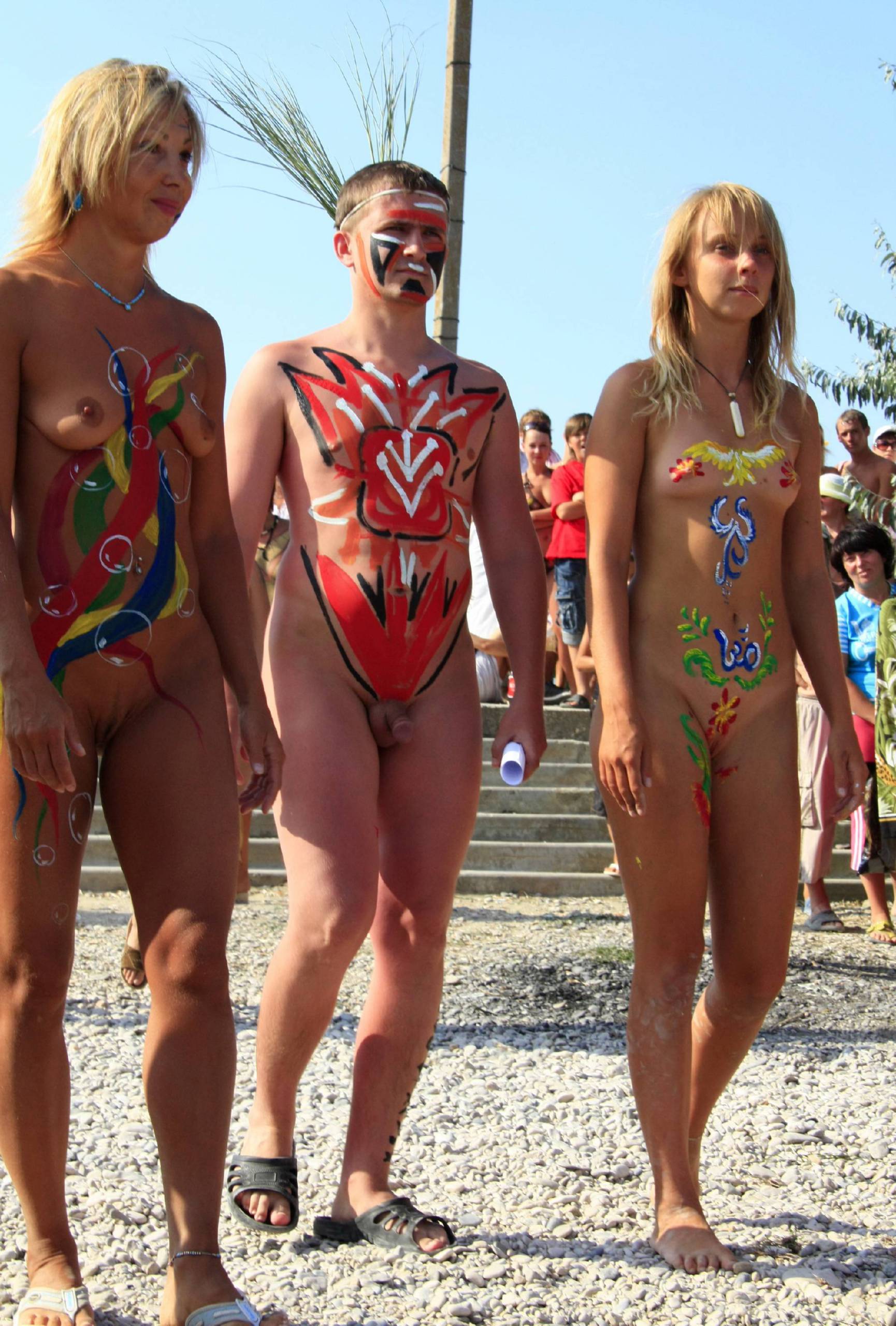 Colorful Naturist Couples - 1