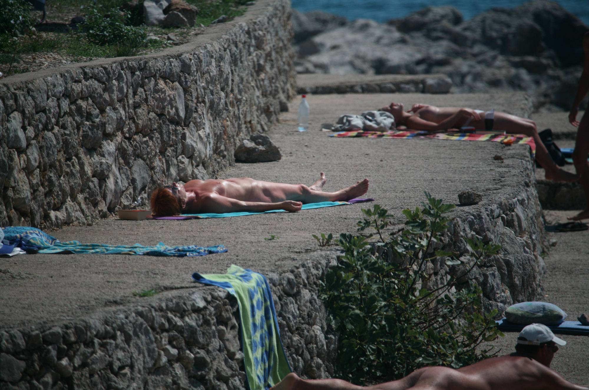 Purenudism Images Crete Couple's Beach Walk - 1