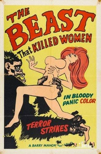 FKK Videos The Beast That Killed Women 1965 - Poster